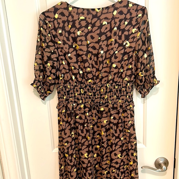EXPRESS NWOT leopard hi-low dress - Picture 8 of 9